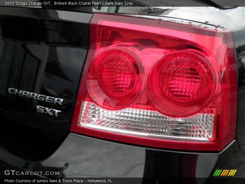 Brilliant Black Crystal Pearl / Dark Slate Gray 2010 Dodge Charger SXT