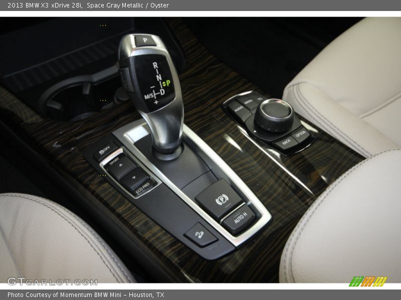 Space Gray Metallic / Oyster 2013 BMW X3 xDrive 28i