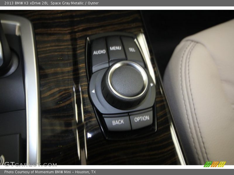 Space Gray Metallic / Oyster 2013 BMW X3 xDrive 28i
