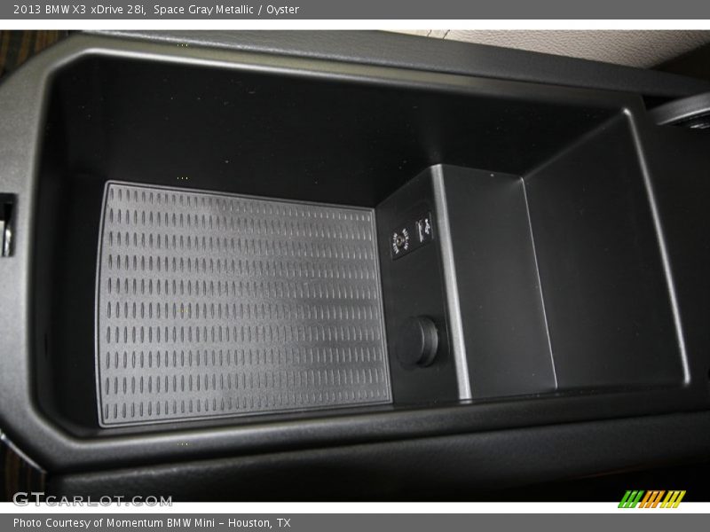 Space Gray Metallic / Oyster 2013 BMW X3 xDrive 28i