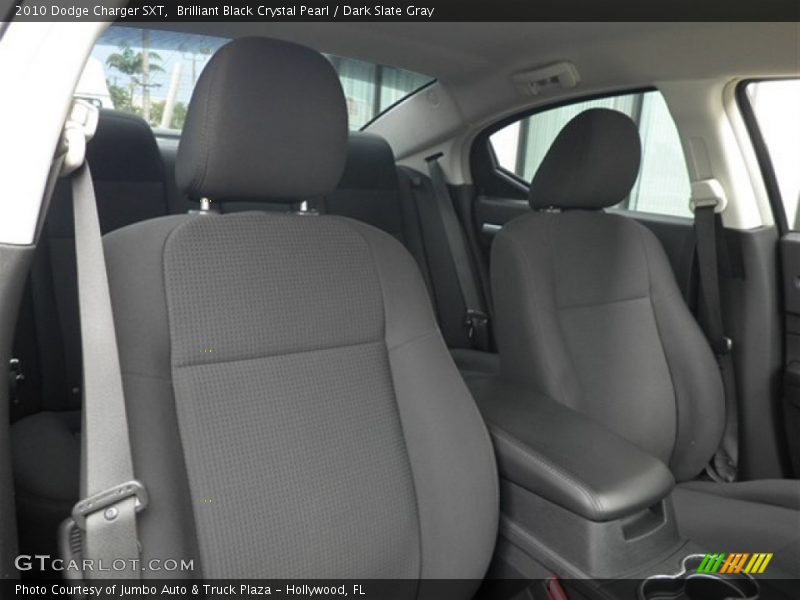Brilliant Black Crystal Pearl / Dark Slate Gray 2010 Dodge Charger SXT