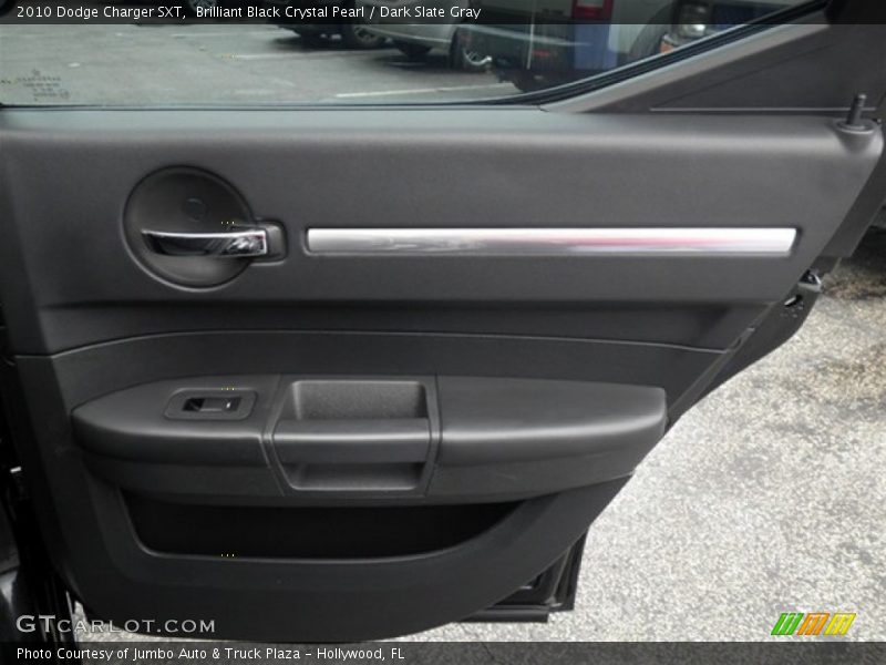 Brilliant Black Crystal Pearl / Dark Slate Gray 2010 Dodge Charger SXT