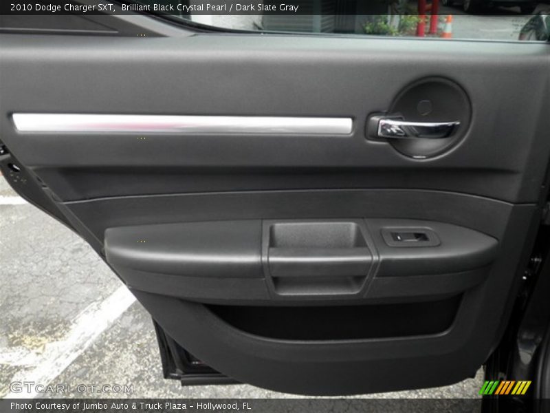 Brilliant Black Crystal Pearl / Dark Slate Gray 2010 Dodge Charger SXT