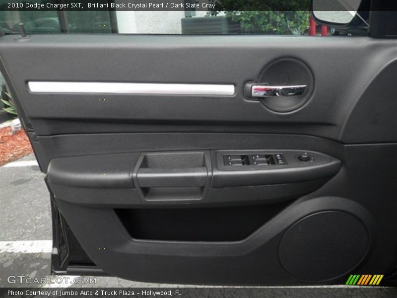 Brilliant Black Crystal Pearl / Dark Slate Gray 2010 Dodge Charger SXT