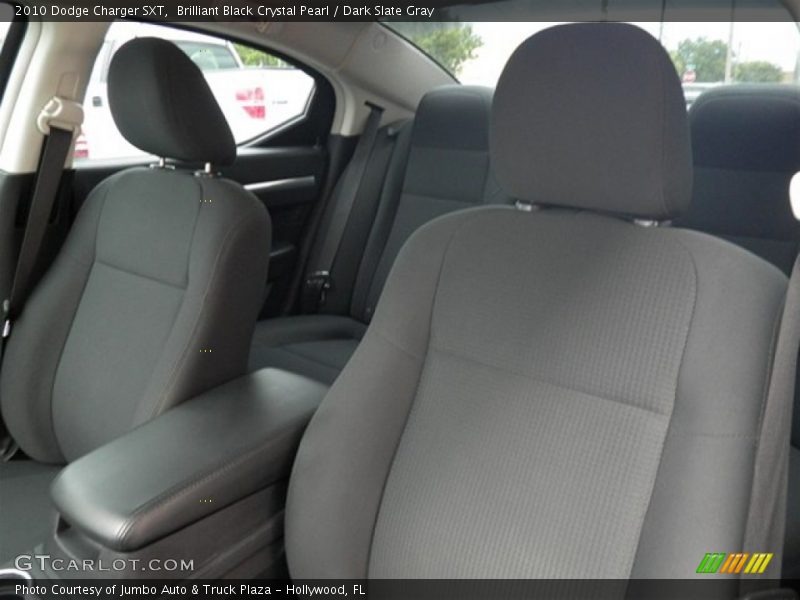 Brilliant Black Crystal Pearl / Dark Slate Gray 2010 Dodge Charger SXT