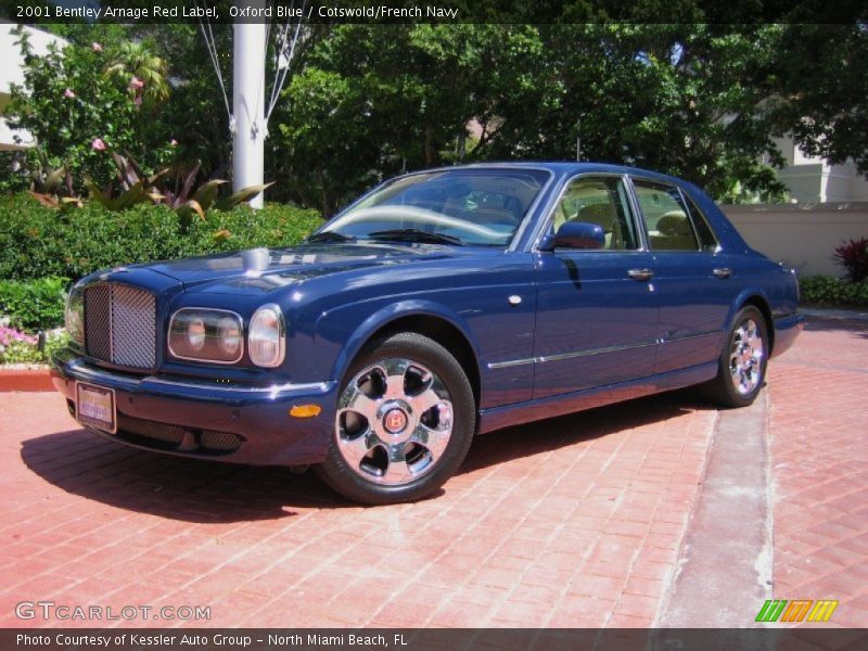 Oxford Blue / Cotswold/French Navy 2001 Bentley Arnage Red Label