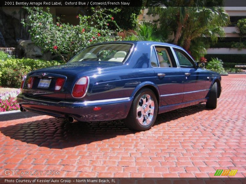 Oxford Blue / Cotswold/French Navy 2001 Bentley Arnage Red Label