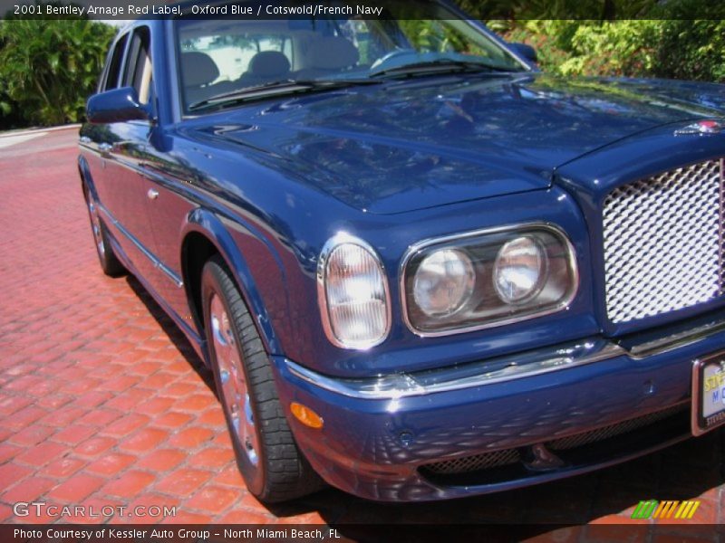 Oxford Blue / Cotswold/French Navy 2001 Bentley Arnage Red Label