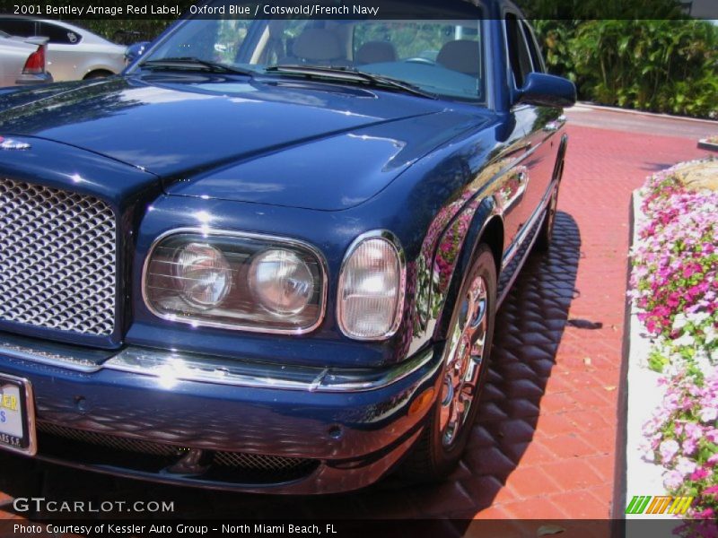 Oxford Blue / Cotswold/French Navy 2001 Bentley Arnage Red Label