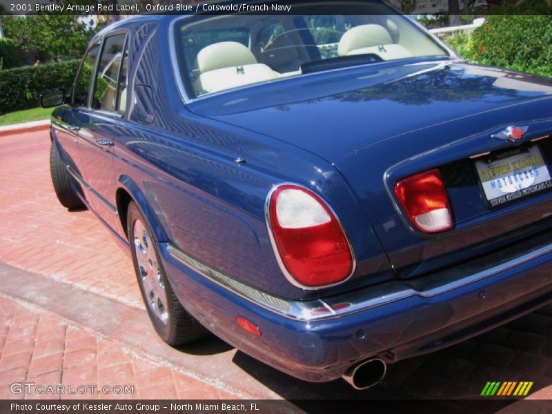 Oxford Blue / Cotswold/French Navy 2001 Bentley Arnage Red Label