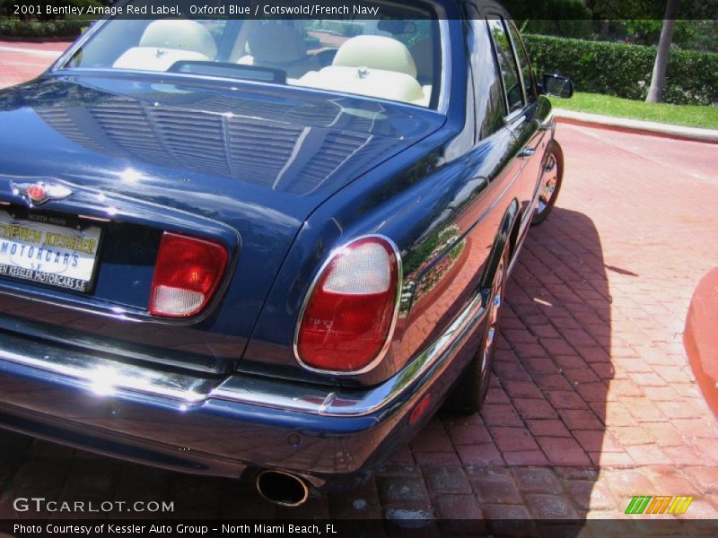 Oxford Blue / Cotswold/French Navy 2001 Bentley Arnage Red Label