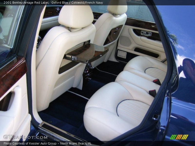 Rear Seat of 2001 Arnage Red Label