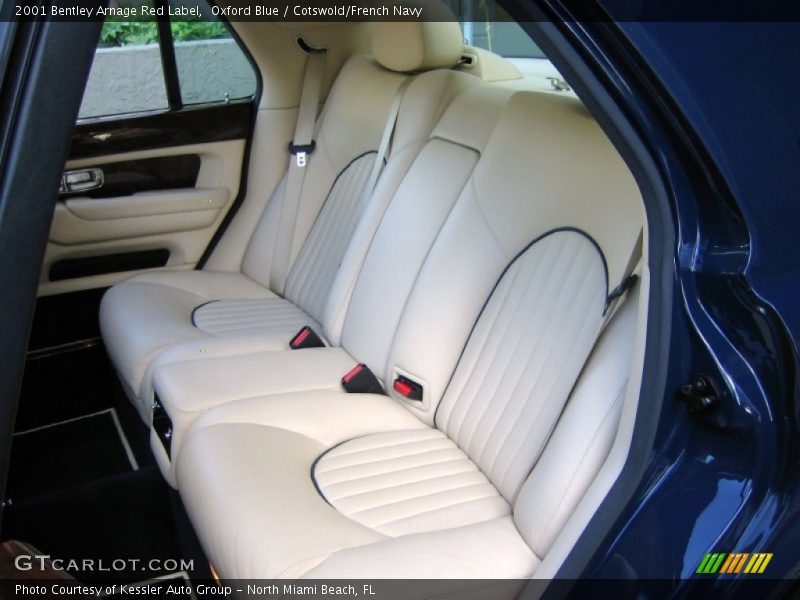 Rear Seat of 2001 Arnage Red Label
