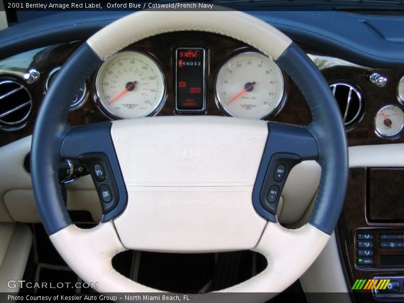  2001 Arnage Red Label Steering Wheel
