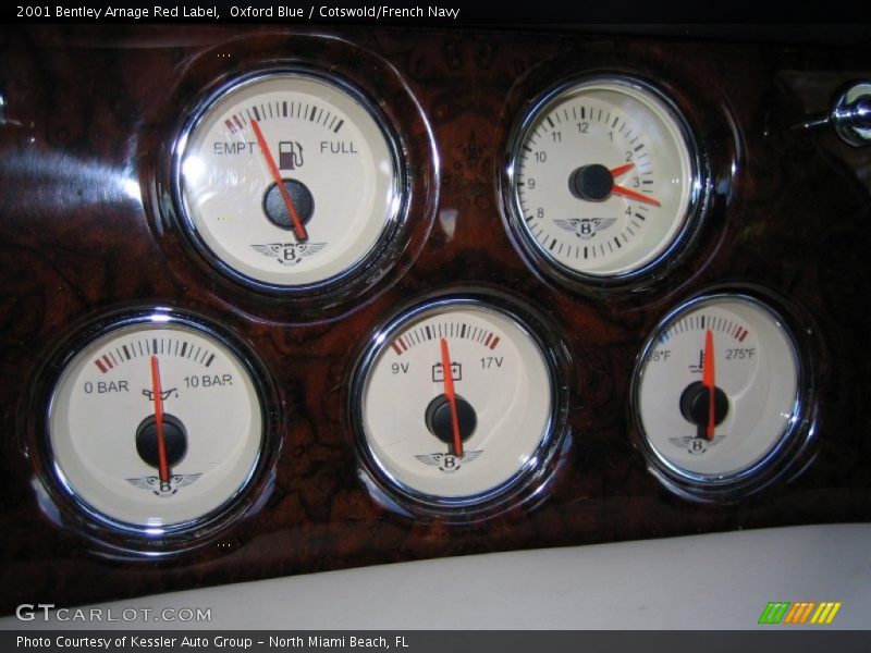  2001 Arnage Red Label Red Label Gauges