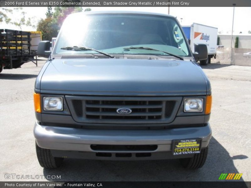Dark Shadow Grey Metallic / Medium Flint Grey 2006 Ford E Series Van E350 Commercial Extended