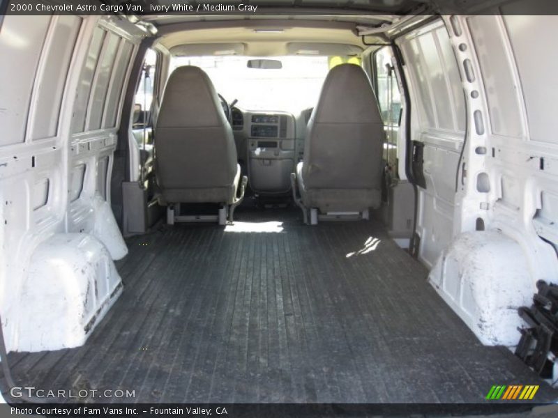 Ivory White / Medium Gray 2000 Chevrolet Astro Cargo Van