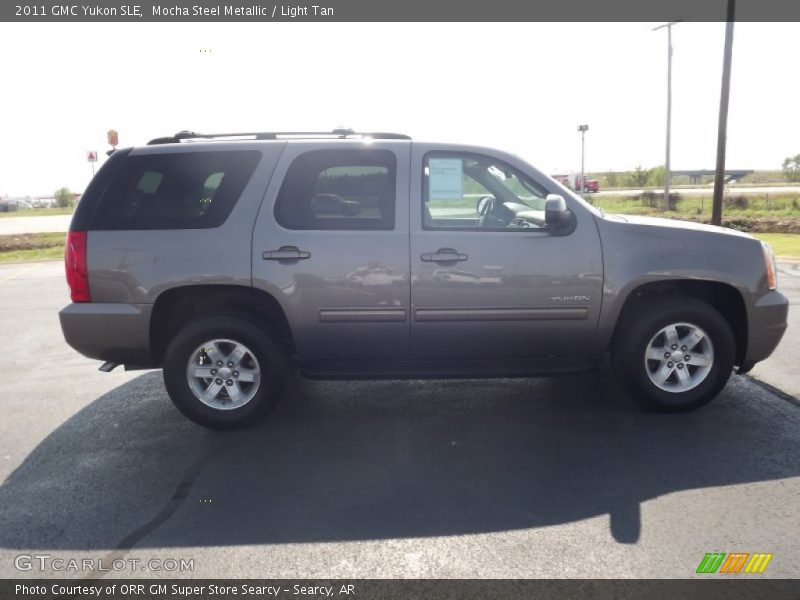 Mocha Steel Metallic / Light Tan 2011 GMC Yukon SLE