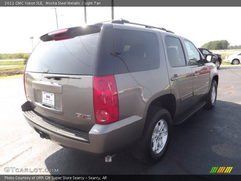 Mocha Steel Metallic / Light Tan 2011 GMC Yukon SLE