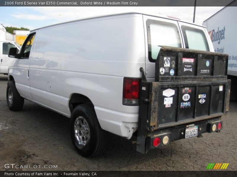 Oxford White / Medium Flint Grey 2006 Ford E Series Van E350 Commercial
