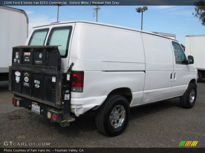 Oxford White / Medium Flint Grey 2006 Ford E Series Van E350 Commercial