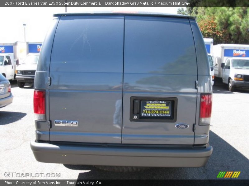 Dark Shadow Grey Metallic / Medium Flint Grey 2007 Ford E Series Van E350 Super Duty Commercial