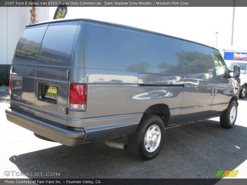 Dark Shadow Grey Metallic / Medium Flint Grey 2007 Ford E Series Van E350 Super Duty Commercial