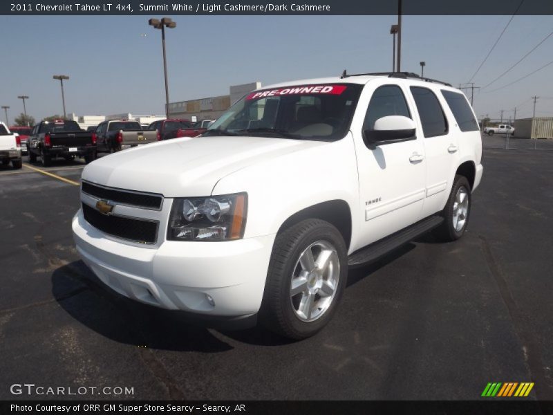 Summit White / Light Cashmere/Dark Cashmere 2011 Chevrolet Tahoe LT 4x4