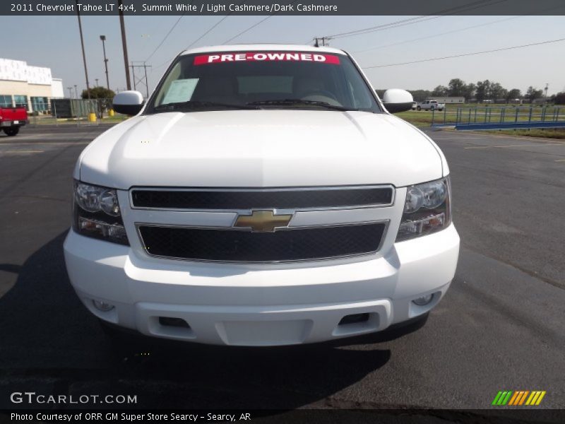 Summit White / Light Cashmere/Dark Cashmere 2011 Chevrolet Tahoe LT 4x4