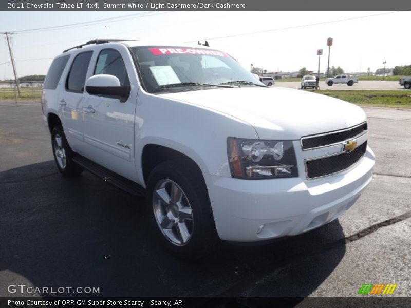 Summit White / Light Cashmere/Dark Cashmere 2011 Chevrolet Tahoe LT 4x4