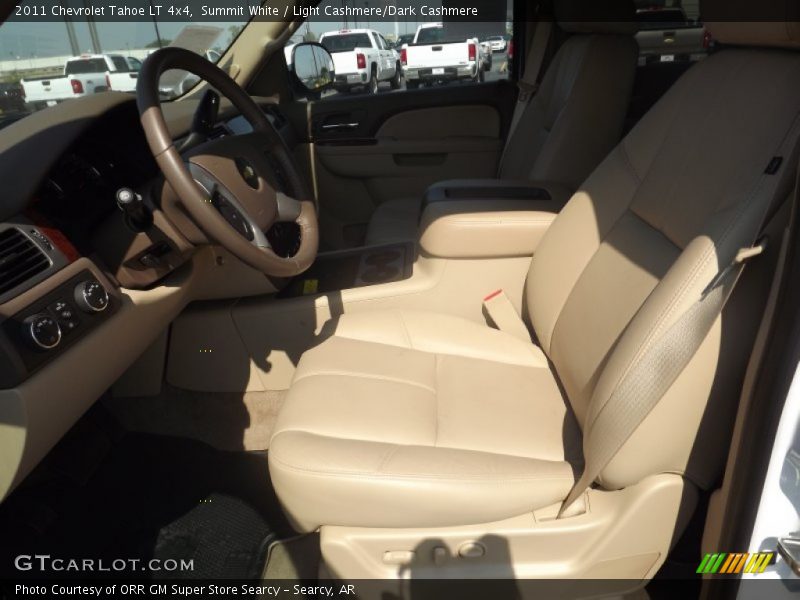 Summit White / Light Cashmere/Dark Cashmere 2011 Chevrolet Tahoe LT 4x4