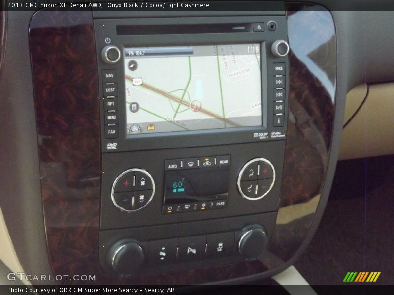 Controls of 2013 Yukon XL Denali AWD