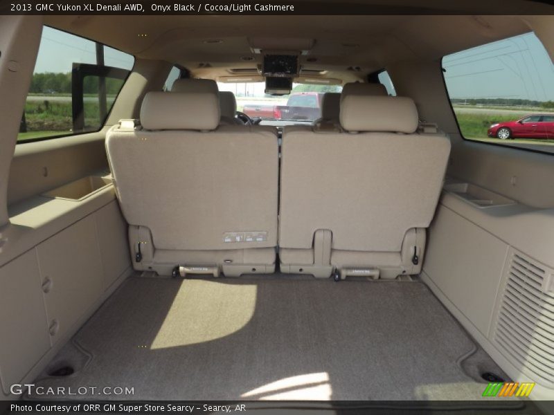 Onyx Black / Cocoa/Light Cashmere 2013 GMC Yukon XL Denali AWD