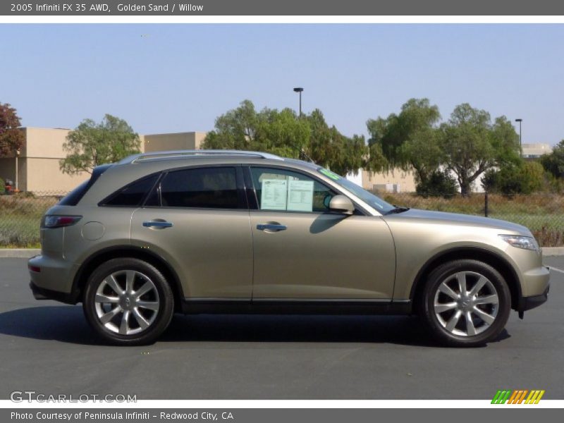 Golden Sand / Willow 2005 Infiniti FX 35 AWD