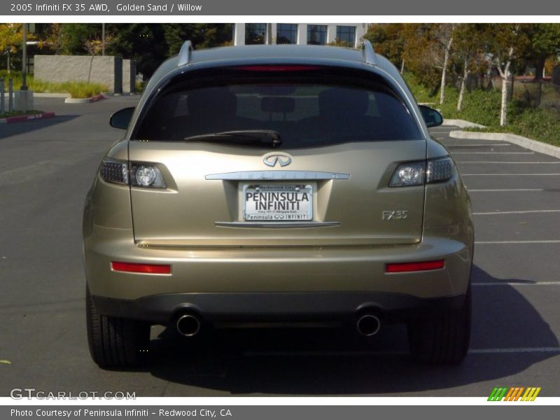Golden Sand / Willow 2005 Infiniti FX 35 AWD