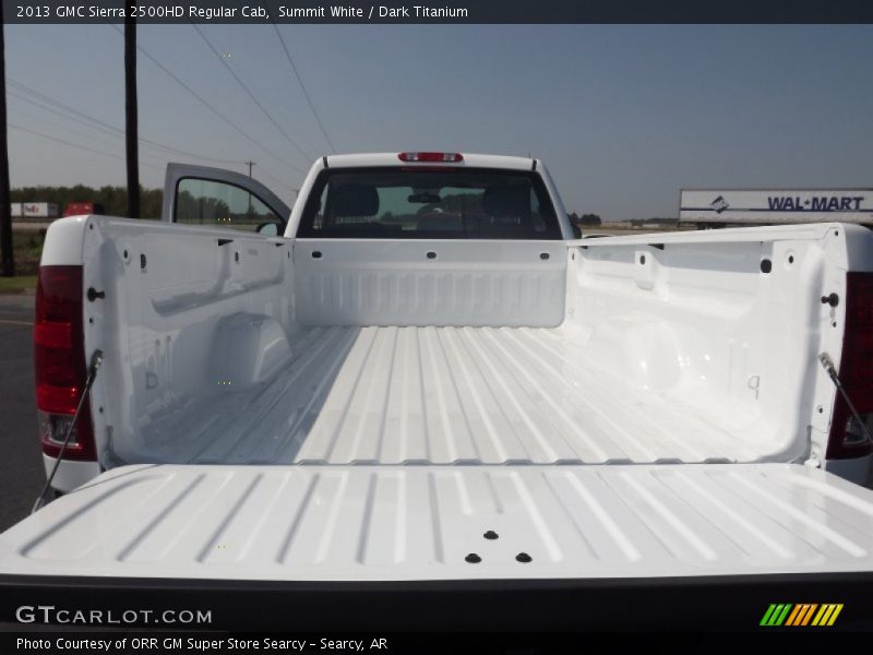  2013 Sierra 2500HD Regular Cab Trunk