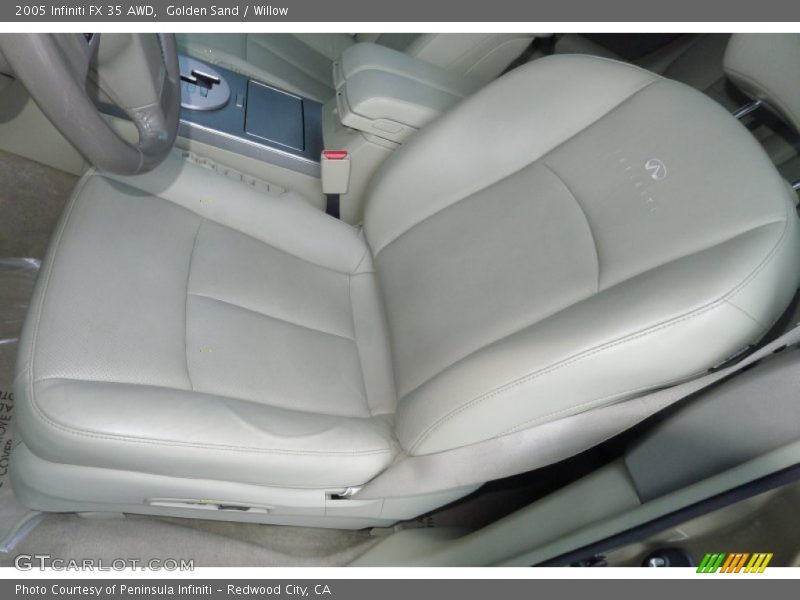 Front Seat of 2005 FX 35 AWD