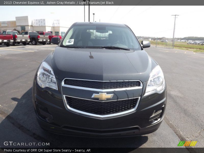 Ashen Gray Metallic / Light Titanium/Jet Black 2013 Chevrolet Equinox LS