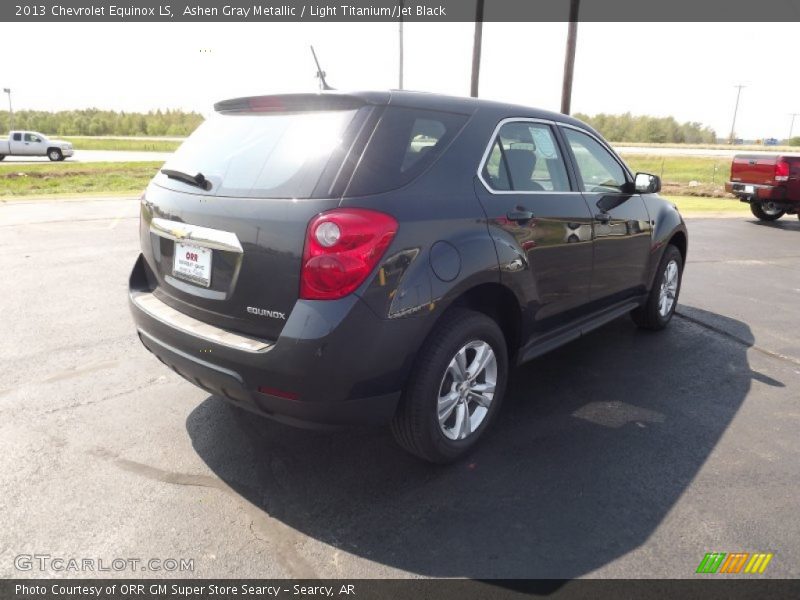 Ashen Gray Metallic / Light Titanium/Jet Black 2013 Chevrolet Equinox LS