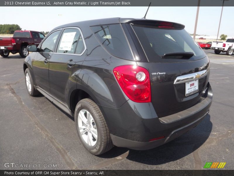 Ashen Gray Metallic / Light Titanium/Jet Black 2013 Chevrolet Equinox LS