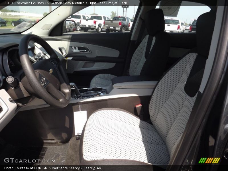 Ashen Gray Metallic / Light Titanium/Jet Black 2013 Chevrolet Equinox LS