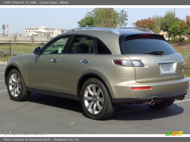 Golden Sand / Willow 2005 Infiniti FX 35 AWD