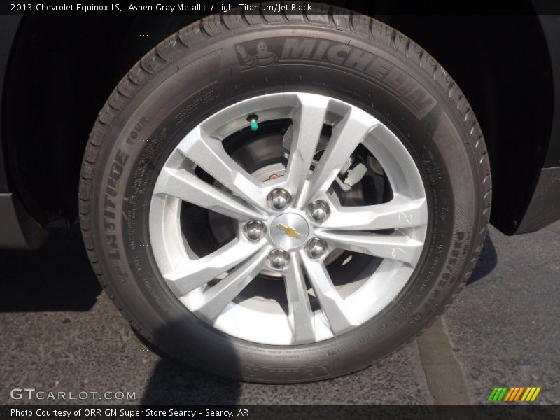 Ashen Gray Metallic / Light Titanium/Jet Black 2013 Chevrolet Equinox LS