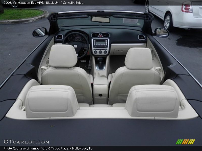 Black Uni / Cornsilk Beige 2008 Volkswagen Eos VR6