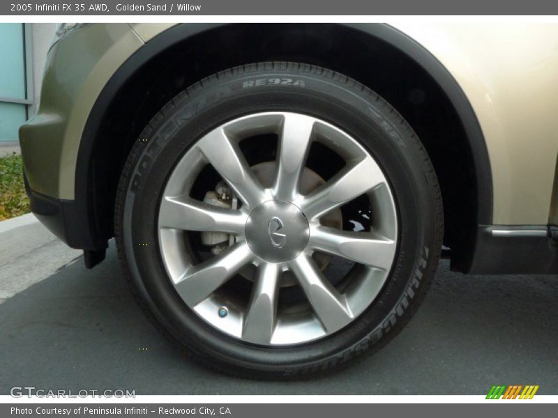Golden Sand / Willow 2005 Infiniti FX 35 AWD