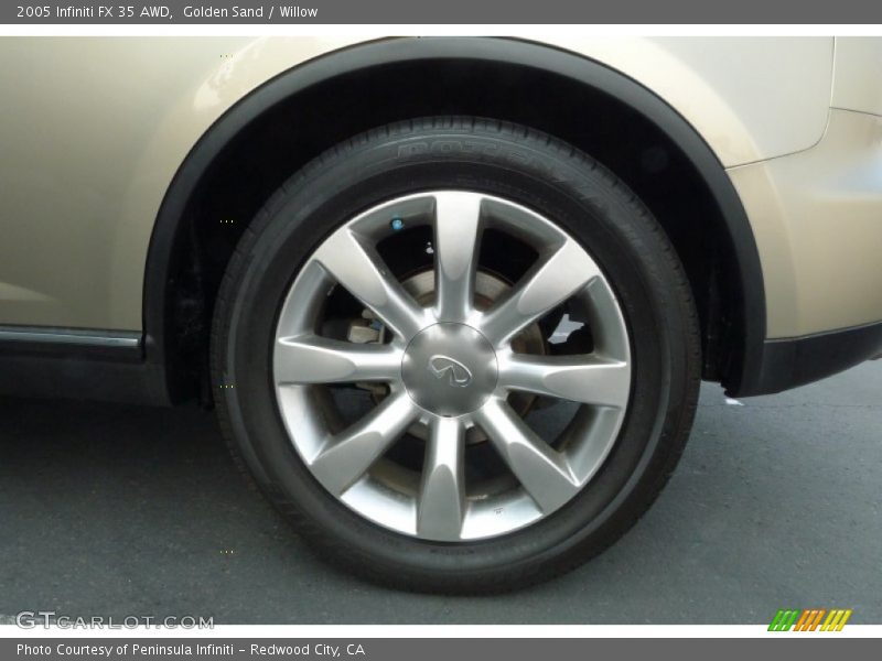Golden Sand / Willow 2005 Infiniti FX 35 AWD