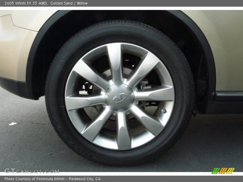Golden Sand / Willow 2005 Infiniti FX 35 AWD