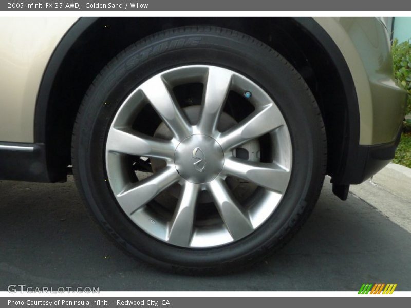 Golden Sand / Willow 2005 Infiniti FX 35 AWD