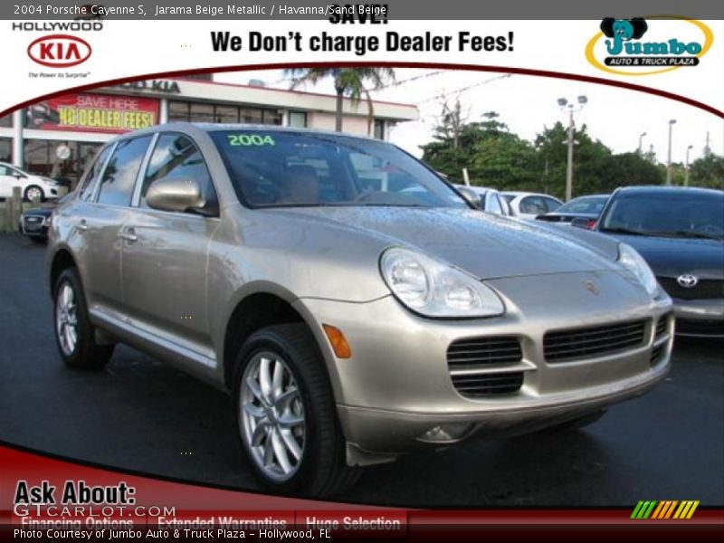 Jarama Beige Metallic / Havanna/Sand Beige 2004 Porsche Cayenne S