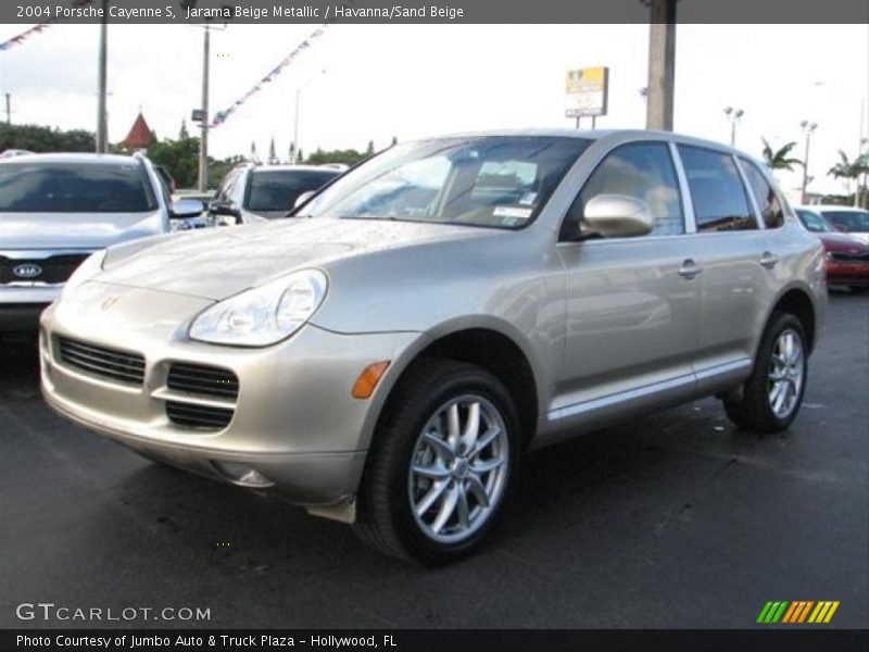 Jarama Beige Metallic / Havanna/Sand Beige 2004 Porsche Cayenne S